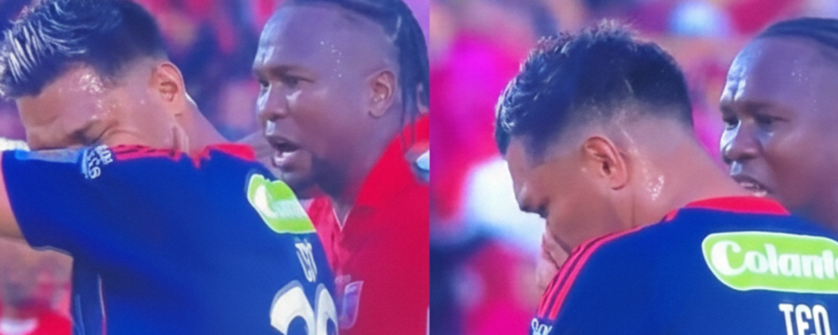 El gesto de Teo a Rodallega que se volvió viral