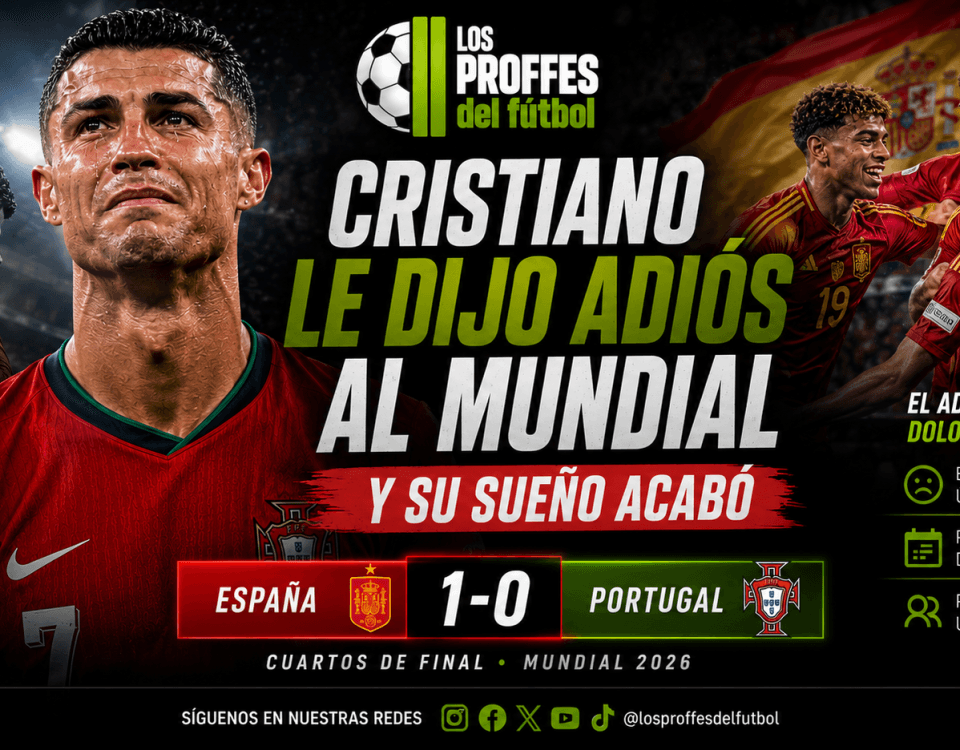 EL ADIÓS DE CRISTIANO RONALDO