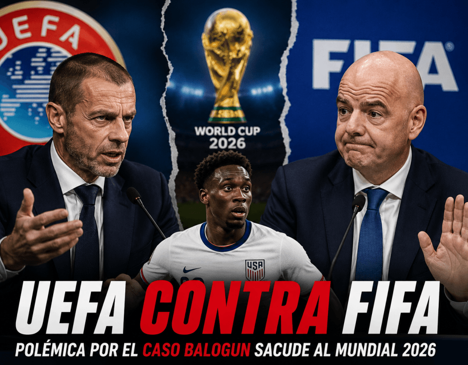 La UEFA carga contra la FIFA por el caso Balogun y cuestiona la credibilidad del Mundial 2026