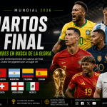 El Mundial 2026 entra en su etapa más apasionante: ocho selecciones luchan por un lugar en los cuartos de final