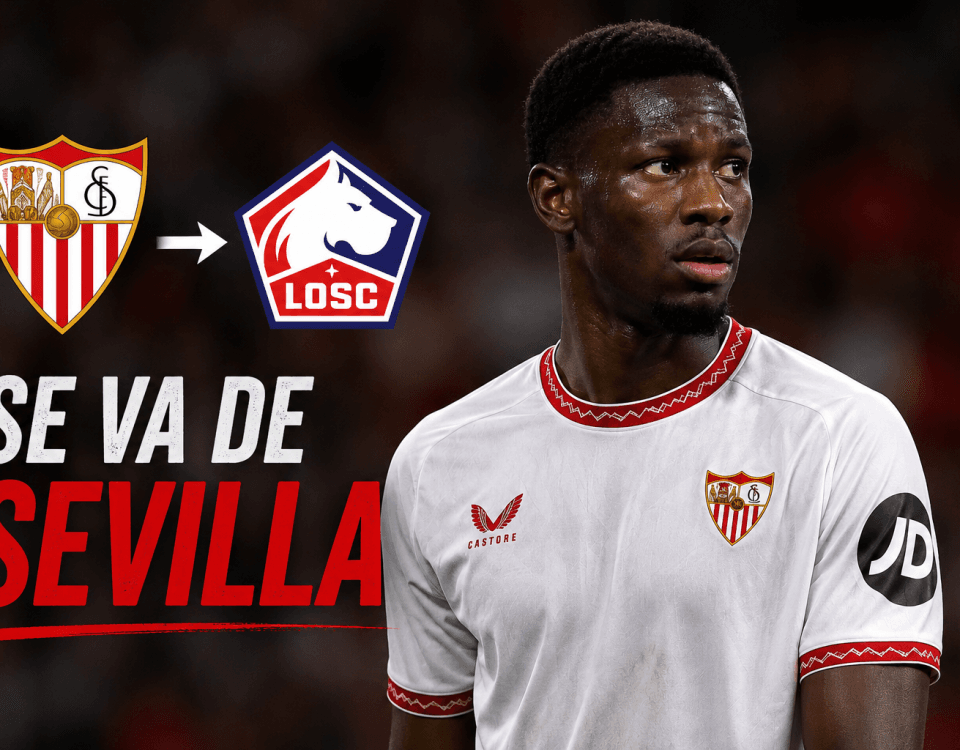 Nianzou, cada vez más cerca del Lille: el Sevilla acelera una salida clave del mercado