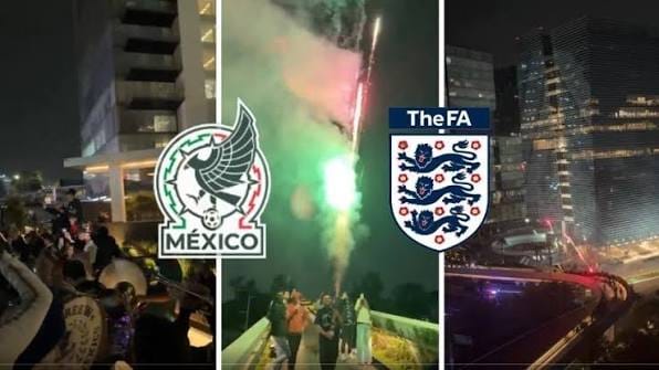 México vs Inglaterra: la afición mexicana calentó la previa del Mundial 2026