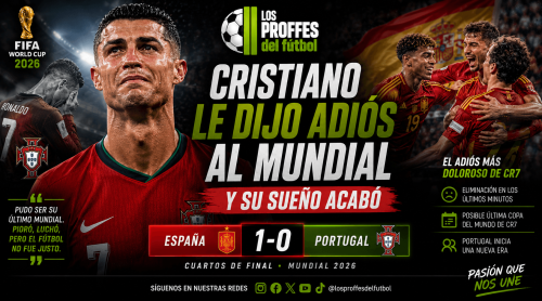 EL ADIÓS DE CRISTIANO RONALDO