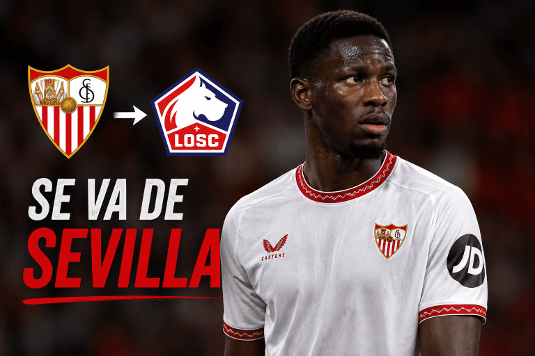 Nianzou, cada vez más cerca del Lille: el Sevilla acelera una salida clave del mercado