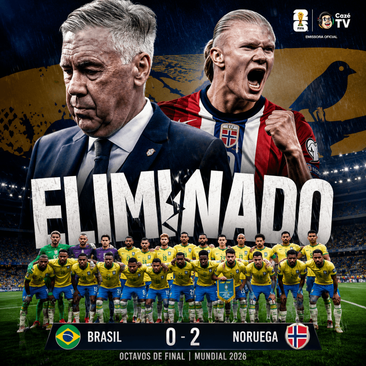 Brasil quedó eliminado