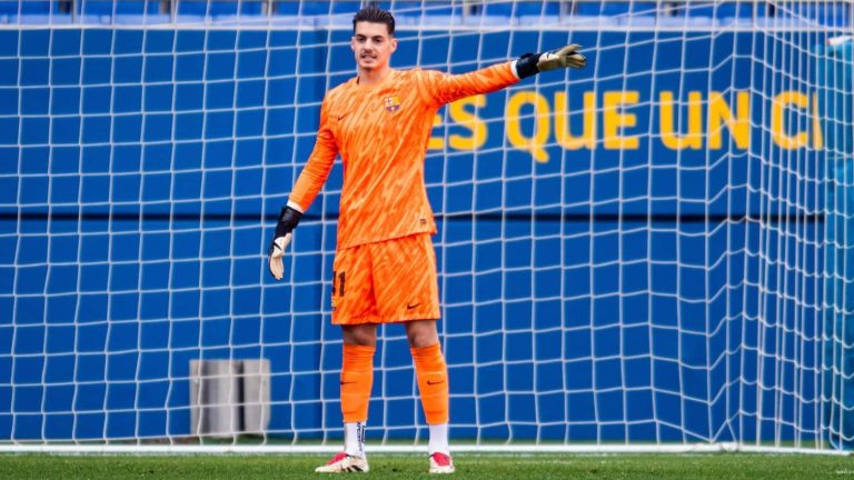 Aron Yaakobishvili con el Barcelona
