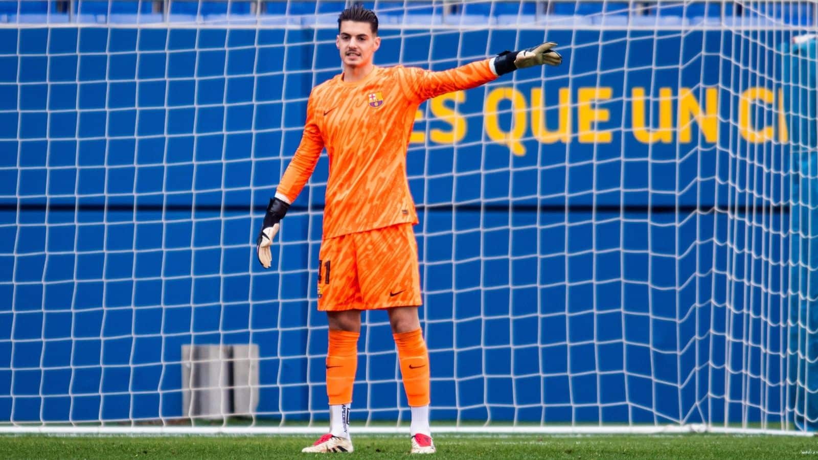 Aron Yaakobishvili con el Barcelona