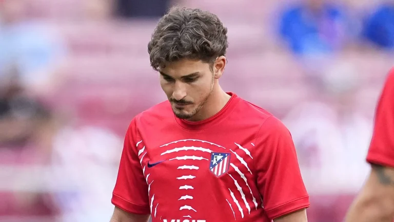 Julián Álvarez con el Atlético de Madrid