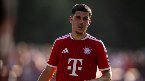 Felipe Chávez, futbolista de origen peruano, durante la pretemporada con el Bayern Múnich.
