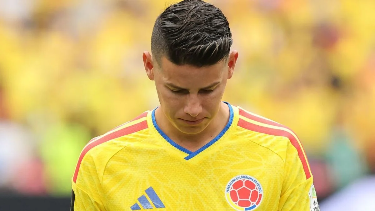James Rodríguez durante un partido del Mundial 2026
