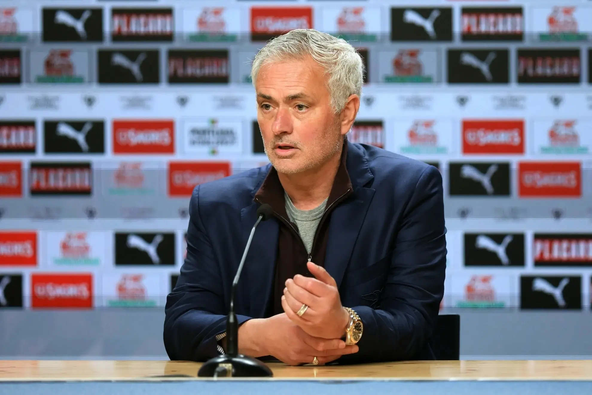 José Mourinho, entrenador del Real Madrid