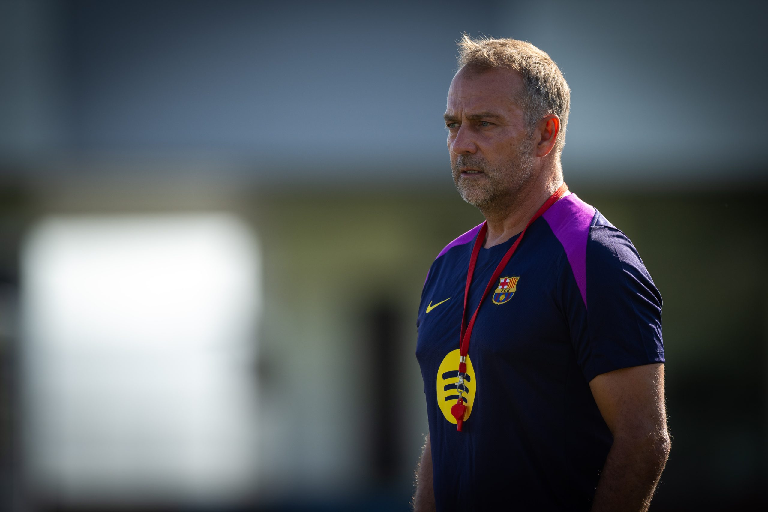 Hansi Flick, entrenador del Barcelona