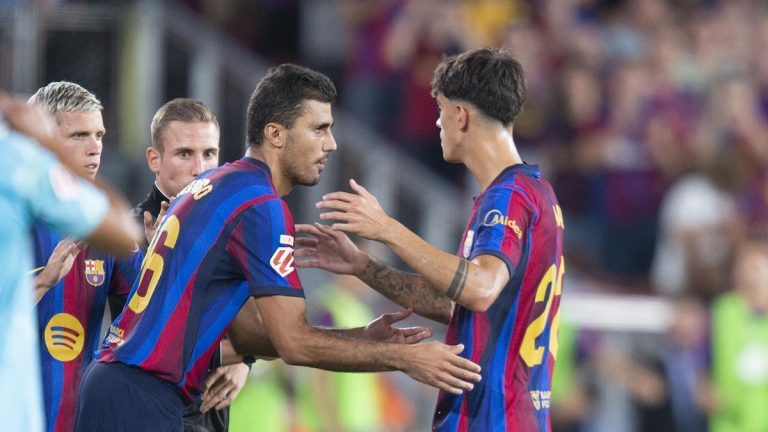 Rodri con el FC Barcelona