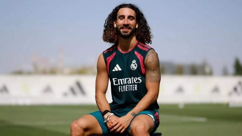 Marc Cucurella en una entrevista para Real Madrid TV.