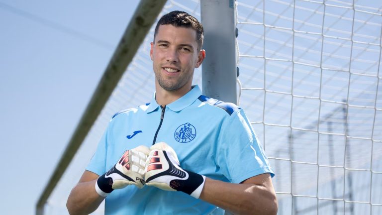 David Soria portero del Getafe