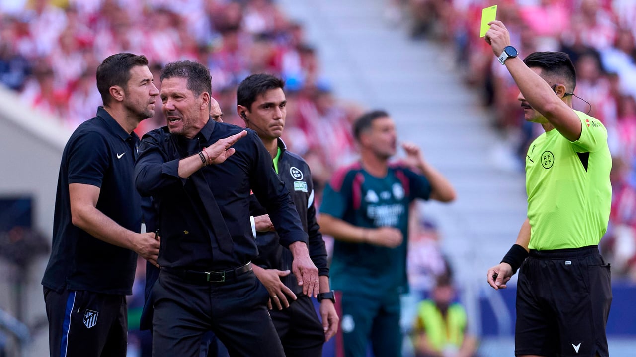 Diego Simeone, entrenador del Atlético de Madrid