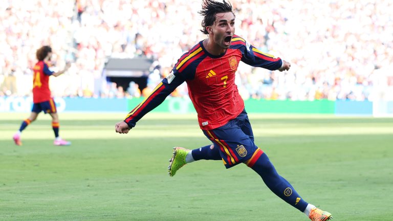 Ferran Torres con la Selección Española