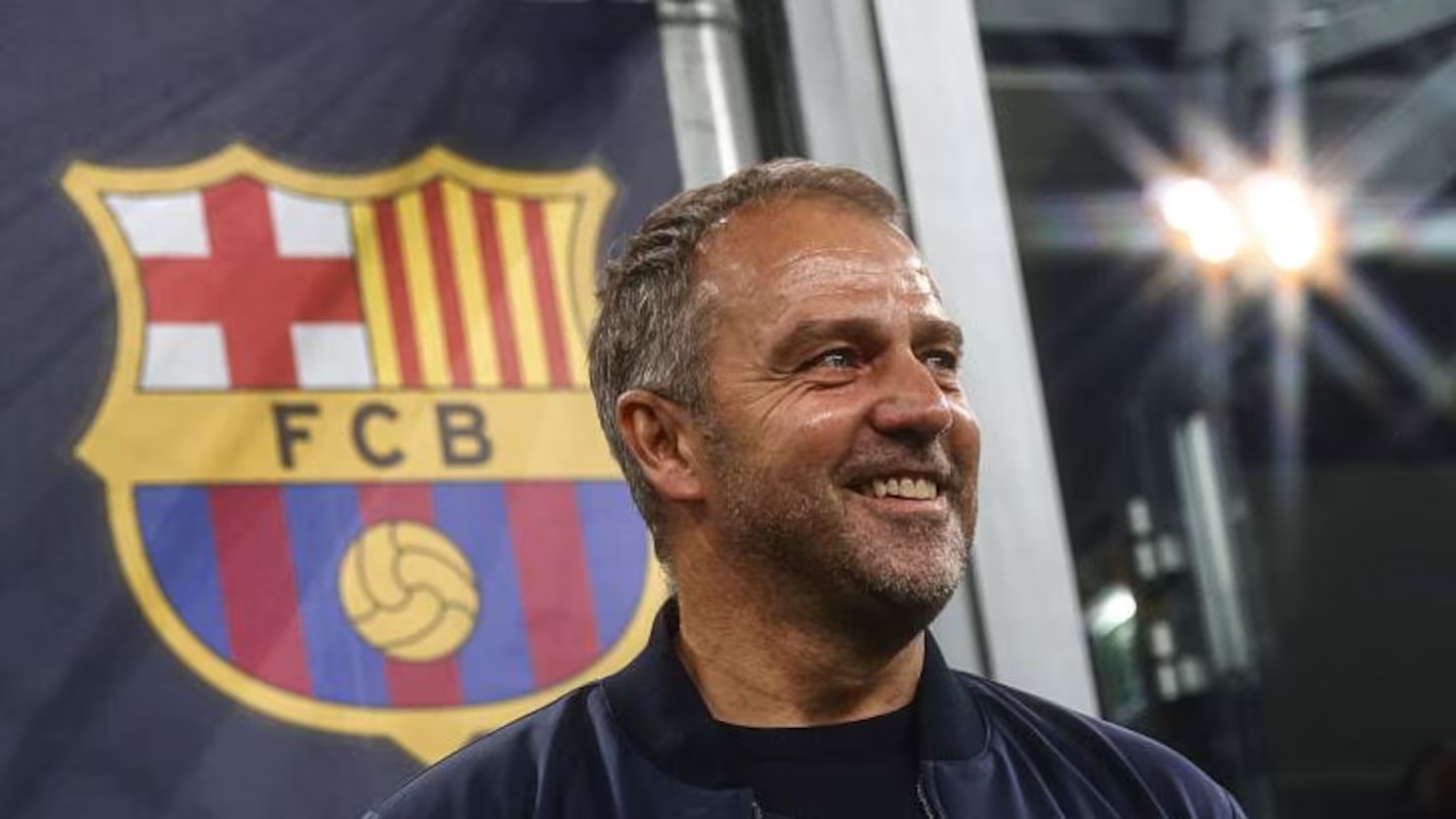 Hansi Flick, entrenador del FC Barcelona