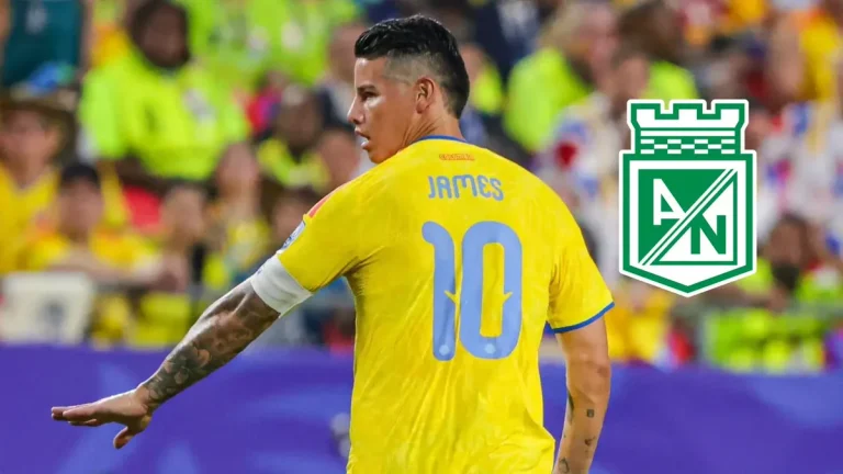 James Rodríguez tendría acuerdo con Atlético Nacional