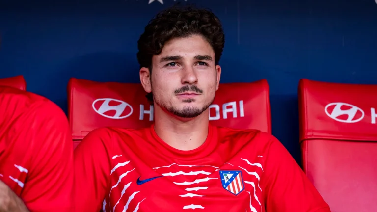 Julián Álvarez con el Atlético de Madrid