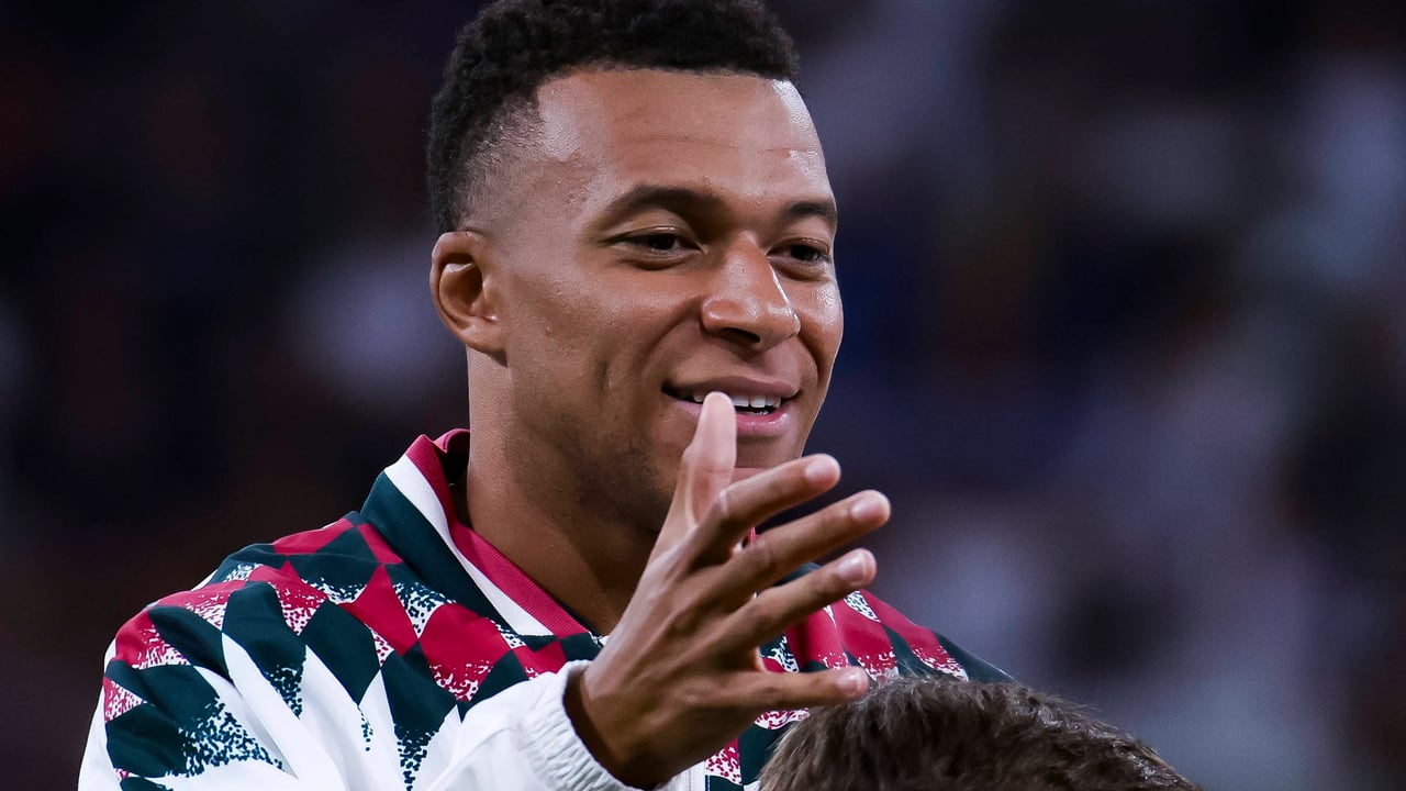 Kylian Mbappé con la selección francesa