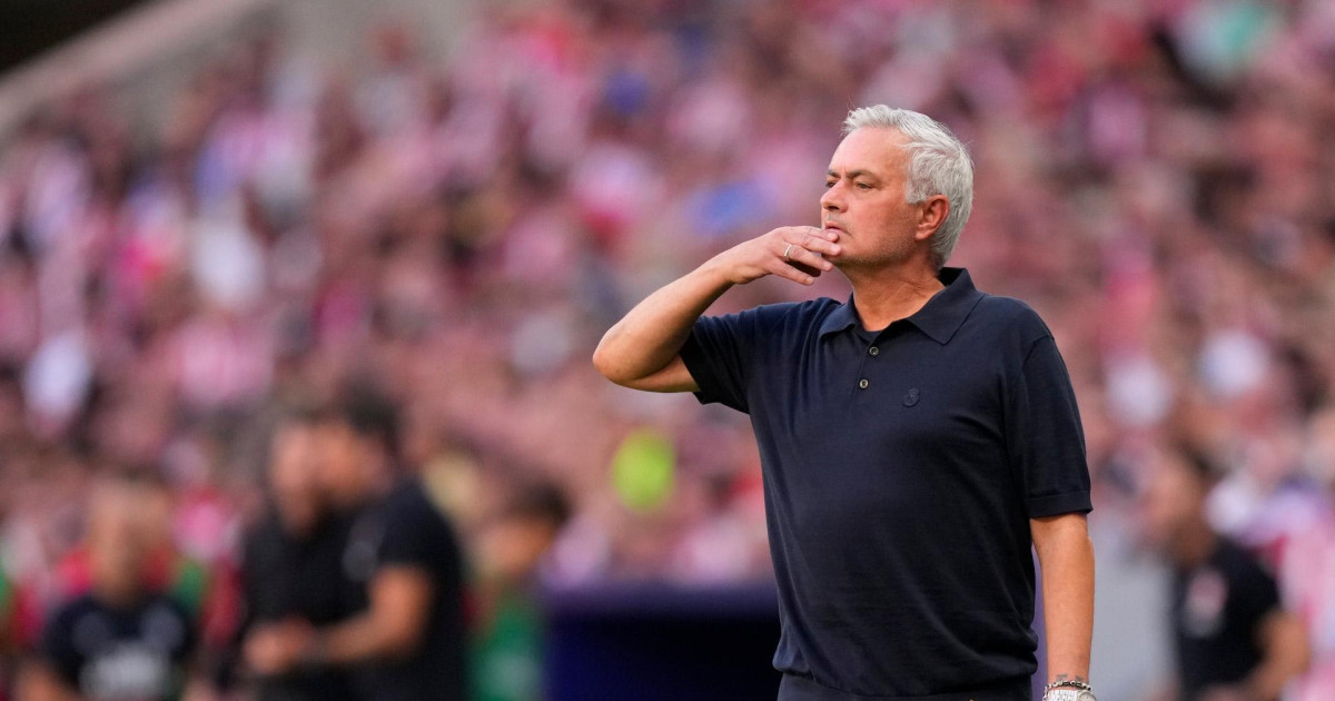 José Mourinho con el Real Madrid