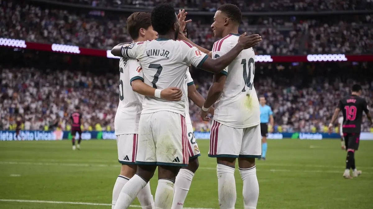 Un partido del Real Madrid.