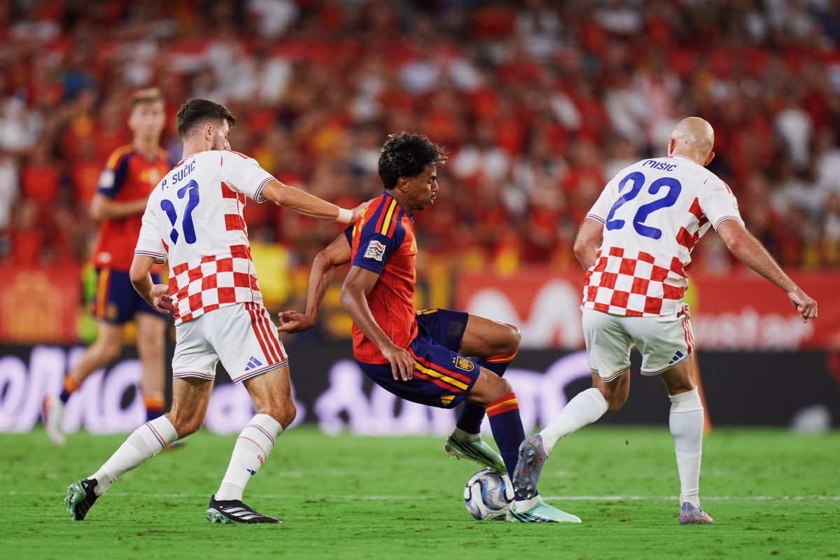 Lamine Yamal España Croacia