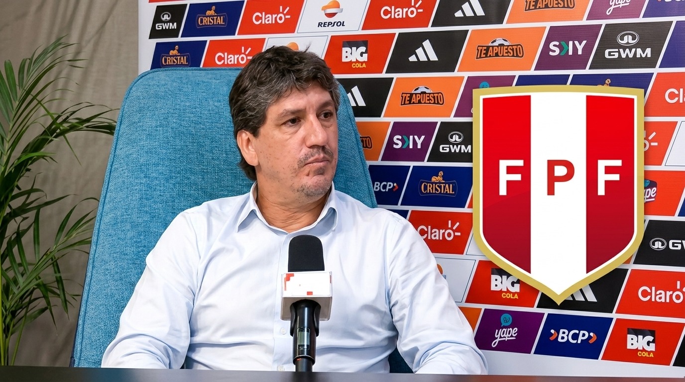 Jean Ferrari, director general de fútbol de la FPF, habla de los amistosos de Perú