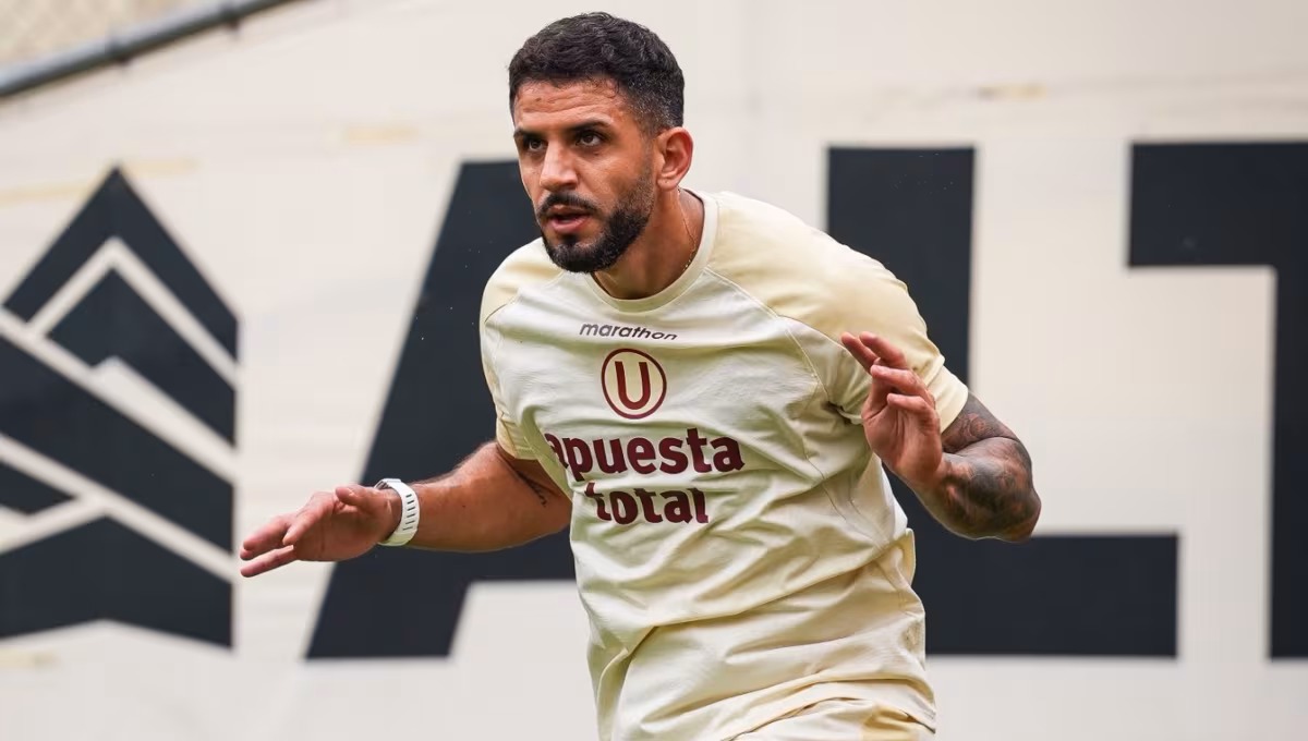 Matías Di Benedetto, defensor de Universitario de Deportes, cuya ausencia destaca en la convocatoria ante Juan Pablo II.
