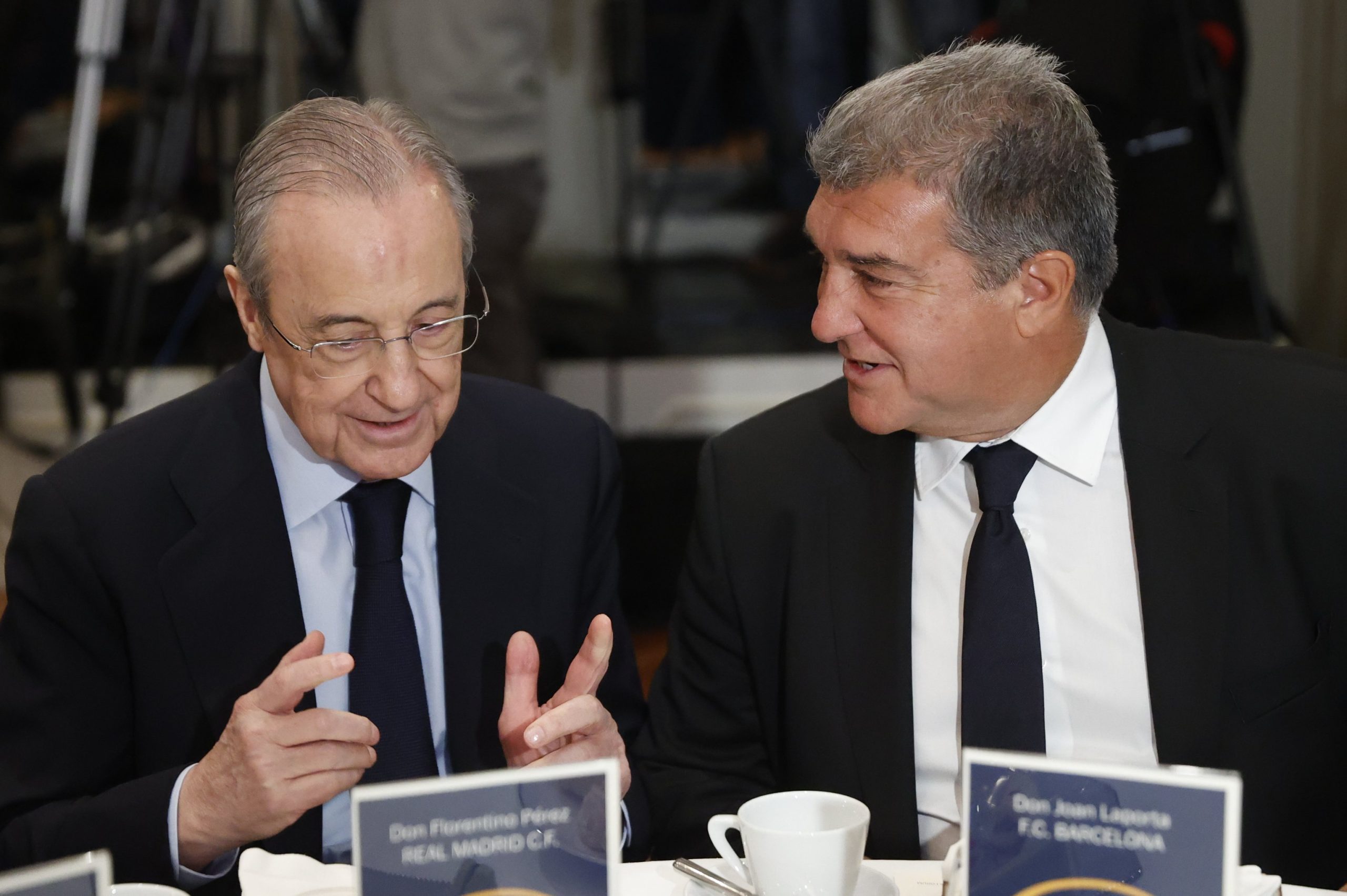 Florentino Pérez Joan Laporta