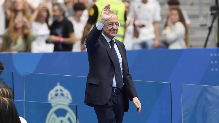 Florentino Pérez, presidente del Real Madrid