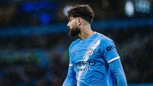 Josko Gvardiol, con el Manchester City, posible objetivo del Barcelona